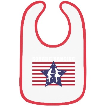 Discover American Flag Patriotic Square Dance Bibs