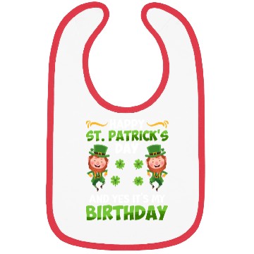 Discover St. Patrick's Day Birthday Bibs
