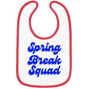 Discover Spring Break Squad Summer Vacation Spring Break Bibs