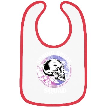 Discover Spring Break Squad Summer Vacation Spring Break Bibs