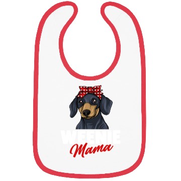 Discover Dachshund Gift Dixie Wiener Doxie Dackel Bibs