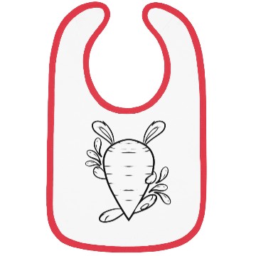 Discover Easter Bunny Carrot As Color In Easter Bibs