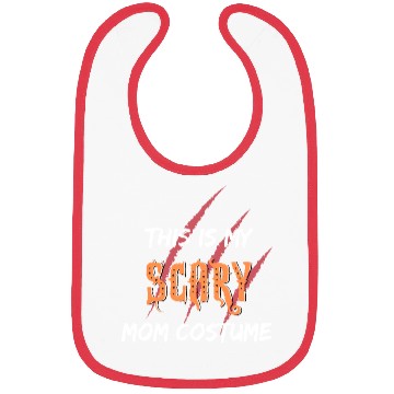 Discover Scary Mom Costume | Funny Quotes | Sarcastic Humor Bibs