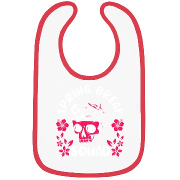Discover Spring Break Squad Summer Vacation Spring Break Bibs