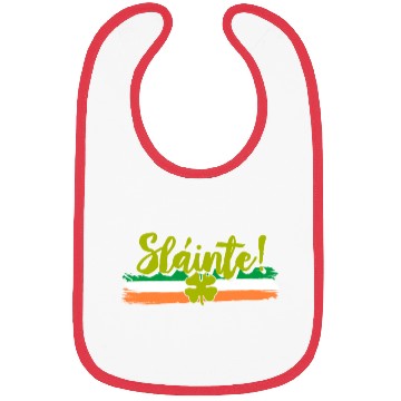 Discover Sláinte toast Ireland St. Patrick's Day Bibs