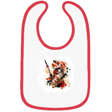Discover Cute Samurai Cat Bibs