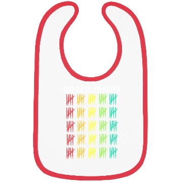 Discover 100 Days Of School Smarter Bibs