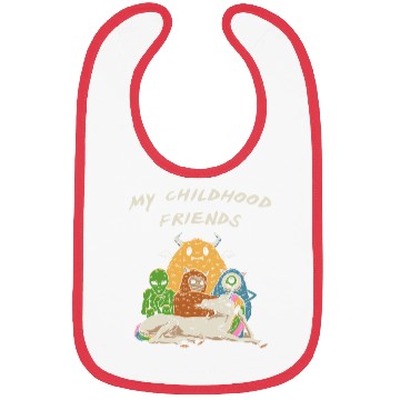 Discover Imaginary Friends Club Bibs