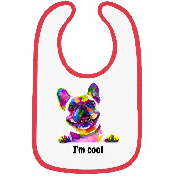 Discover dog lover i am cool design Bibs