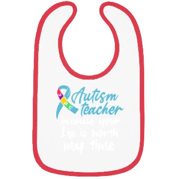 Discover Autism Teacher Bibs