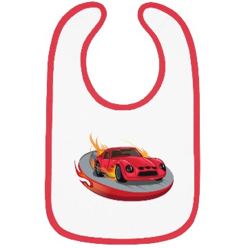 Discover super car lover design Bibs