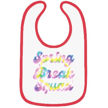 Discover Spring Break Squad Summer Vacation Spring Break Bibs