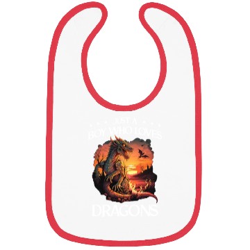 Discover Mythical Creature Dragons Gift Men Dragon for a Bibs