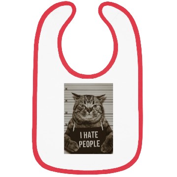 Discover I HATE PEOPLE Bibs