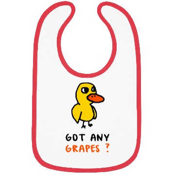 Discover The Duck Song Got Any Grapes 13 Bibs