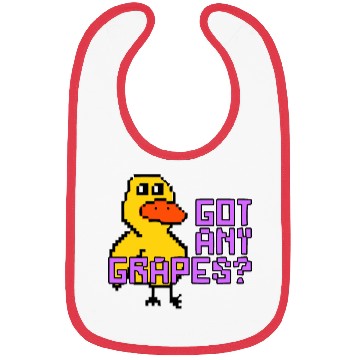 Discover The Duck Song Got Any Grapes 5 Bibs