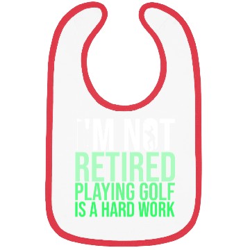 Discover Golf Retirement Gift Bibs