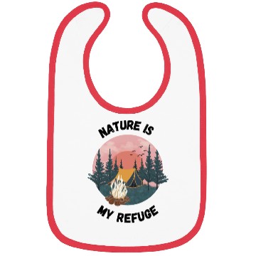 Discover nature camping lifestyle Bibs