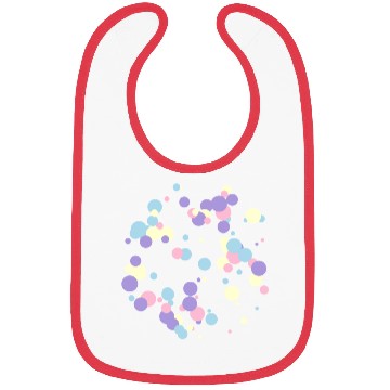 Discover abstract circles pattern Bibs