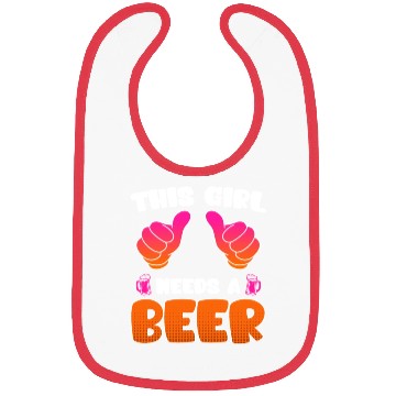 Discover This girl needs a beer vacation Spring Break Bibs