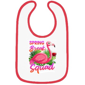 Discover Spring Break Squad Summer Vacation Spring Break Bibs