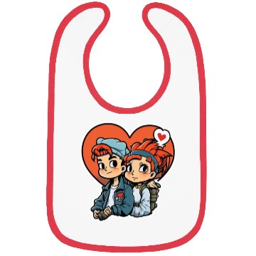 Discover young couple Bibs