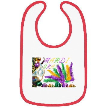 Discover Happy Mardi Gras 2023 Funny Mardi Gras Bibs