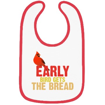 Discover Early Bird Gets The Bread Apparel Bird Lover Bibs