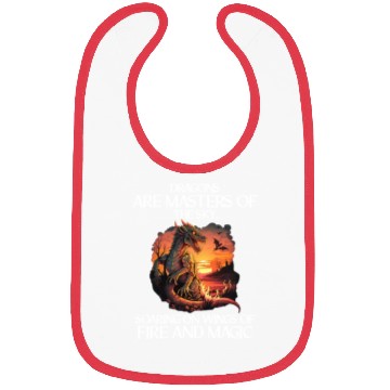 Discover Mythical Creature Dragons Gift Men Dragon for a Bibs
