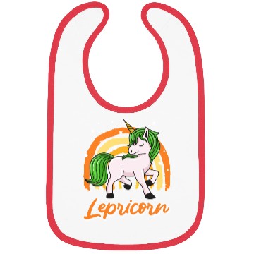 Discover Lepricorn St. Patrick's Day Unicorn Women Bibs