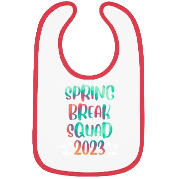 Discover Spring Break Squad Summer Vacation Spring Break Bibs