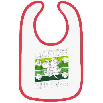 Discover Luckiest Dad Ever Shamrock St. Patrick's Day Bibs