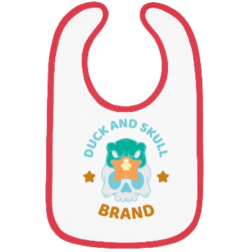 Discover Duck And Skull Brand Bibs
