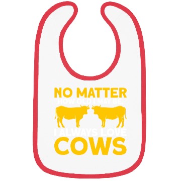 Discover Farming Cow Animal Farm Gift Bibs