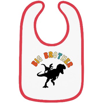 Discover Promoted to big brother dinosaur Gift, Big brother Bibs