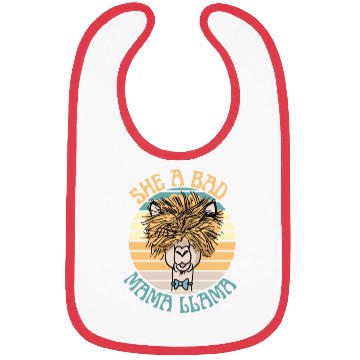 Discover she a bad mama llama Bibs