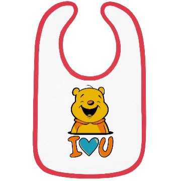 Discover Cute little bear - I love you Bibs