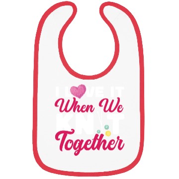 Discover Knitting Knitter Friends Besties Bibs