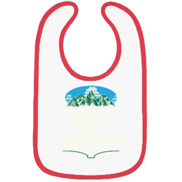 Discover If You Never Go Youll Never Know Camping Wildlife Bibs