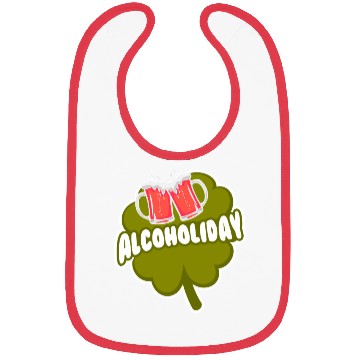 Discover Alcoholiday St Patrick's Day beer Bibs