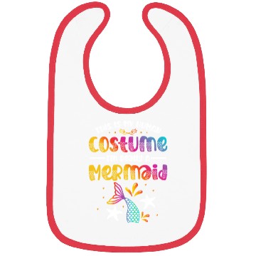 Discover This Is My Human Costume I'm Really A Mermaid Bibs