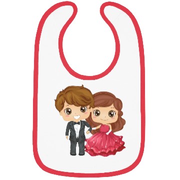 Discover The groom and the bride Bibs