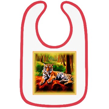 Discover "Majestic Tiger Resting in The Wild". Buy Now Bibs