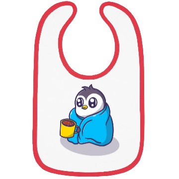 Discover Cute penguin cartoon illustration Bibs