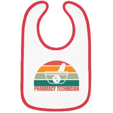 Discover Pharmacy Technician Half Sunset Bibs