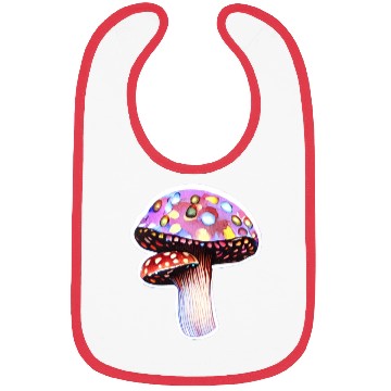 Discover Trippy Psychedelic Rave Trip Mushrooms Goa Bibs