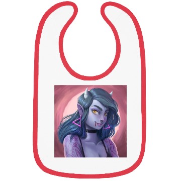 Discover Alpha Female illustration as vampire Bibs