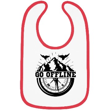 Discover Hiking Go Offline Outdoors Nature Wilderness Bibs
