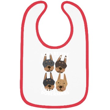 Discover Doberman Lover Bibs