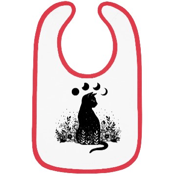 Discover Night Garden Cat Bibs
